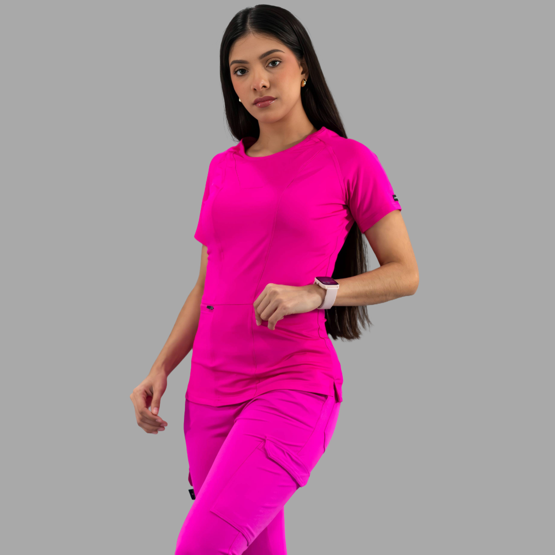 Filipina Quirúrgica Mujer 901 Fucsia, Super Stretch
