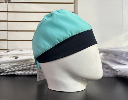 Gorro Quirúrgico Azul Agua Unisex