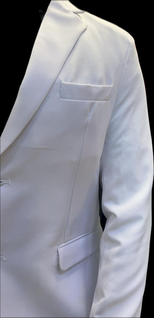 Saco Medico Stretch Alviero Antifluido Hombre con Forro