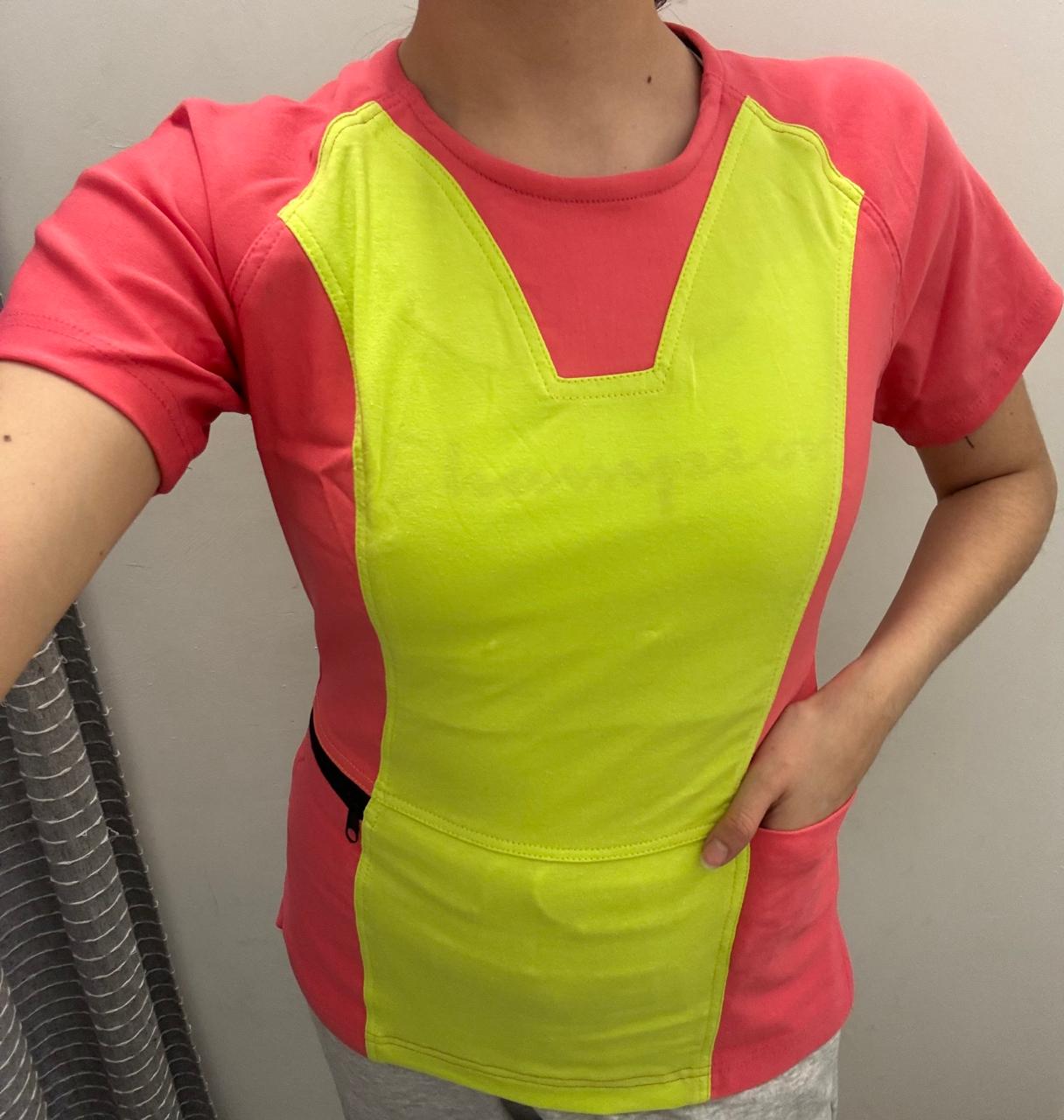 Filipina 902  Coral/Lima dama. super stretch