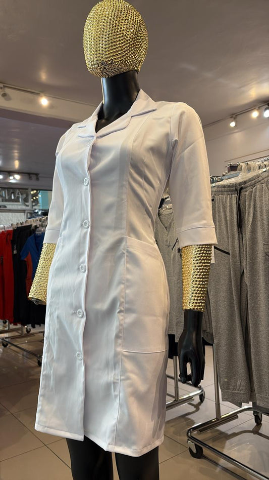 Vestido Dama Blanco Sport alviero- antifluido