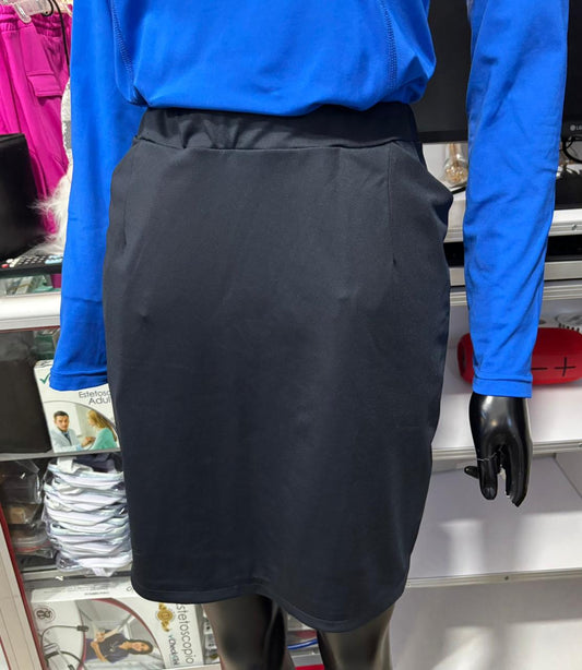 Falda Quirúrgica única Azul Marino Mujer, Scrubs Super Stretch