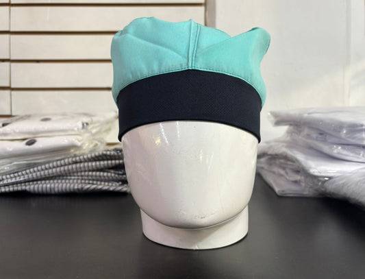 Gorro Quirúrgico Azul Agua Unisex
