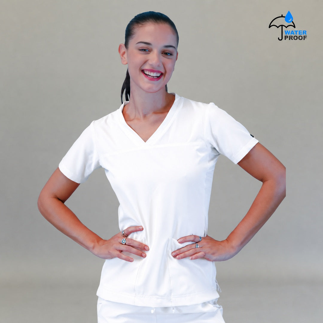 Filipina Mujer 530 Quirúrgica Blanco, Scrubs 530