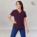Filipina Vino Cherry 502 Quirúrgica Mujer Antifluido FW
