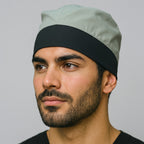 Gorro Quirúrgico Gris Stretch Unisex