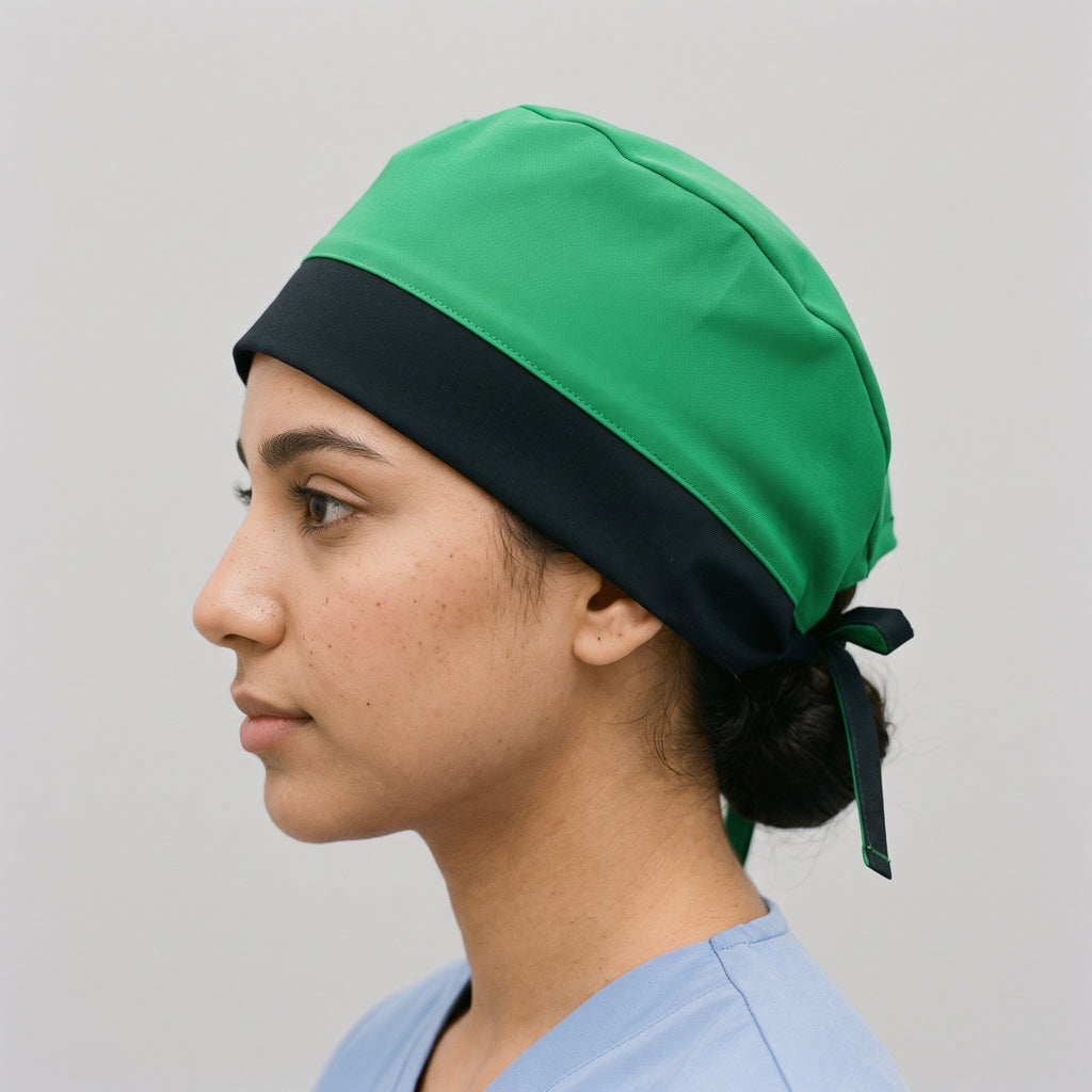 Gorro Quirúrgico Verde Unisex