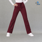 Pantalón Vino 502 Pierna Amplia Quirúrgico Mujer Antifluido Relaxed