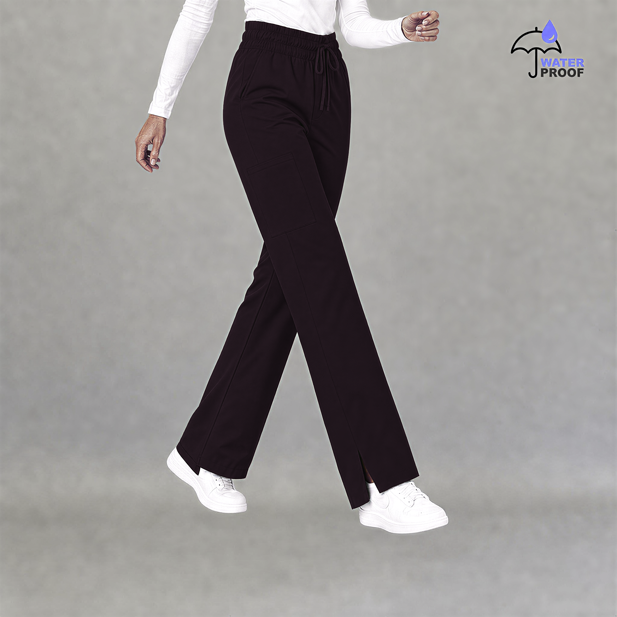 Pantalón Vino Cherry 502 Quirúrgico Mujer Antifluido FW