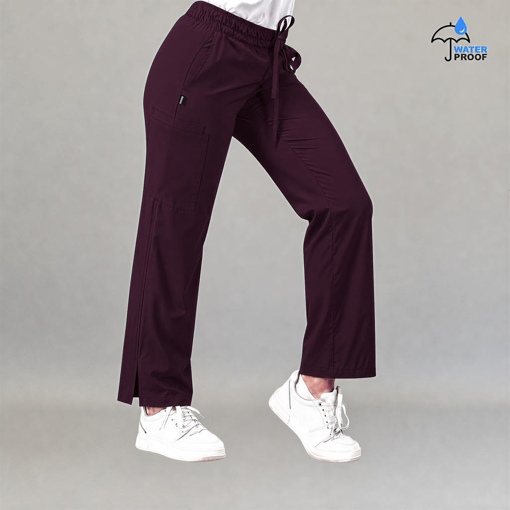 Pantalón Vino Cherry 502 Quirúrgico Mujer Antifluido FW