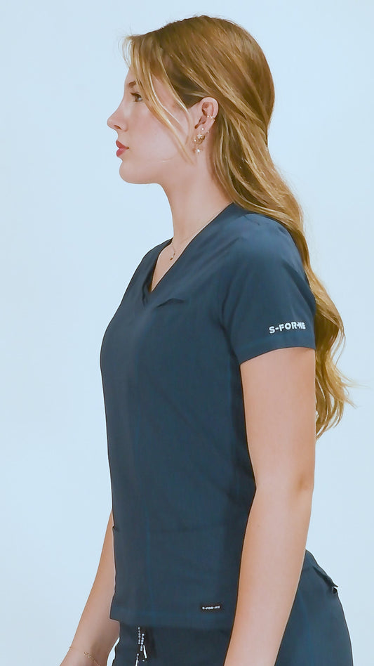 Filipina Quirúrgica 301 Azul Caribe Mujer, Scrubs Antifluido