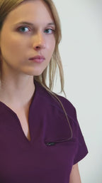 Filipina Quirúrgica 915 Mujer Super Stretch Uva