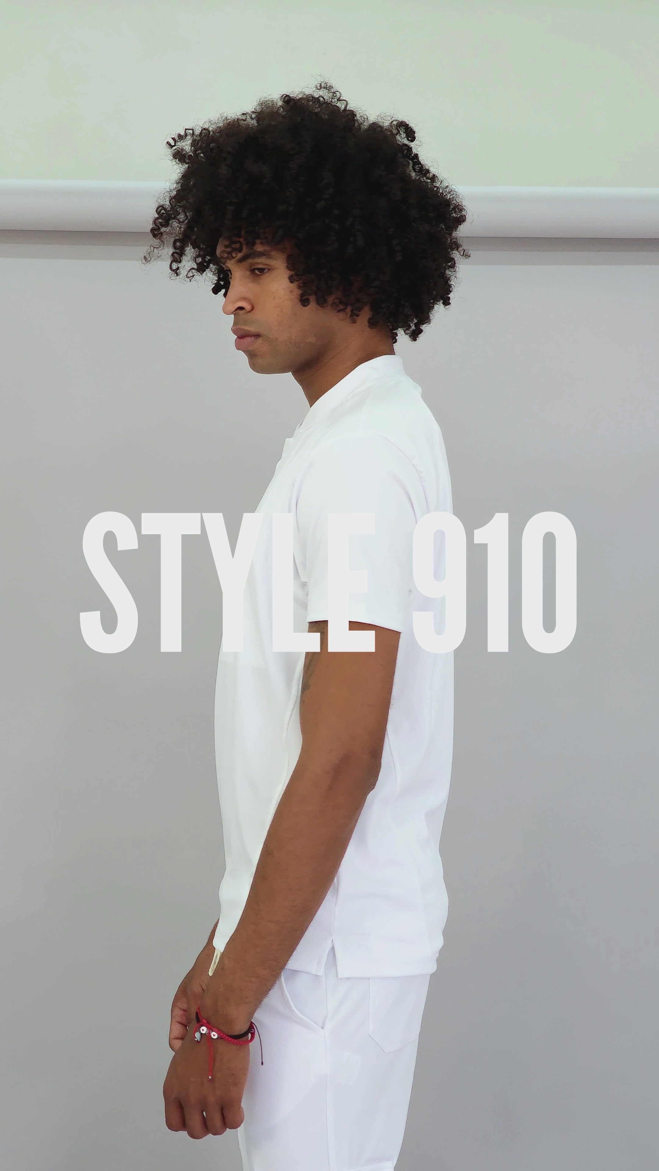 Jogger Quirúrgico Hombre Blanco Super Stretch, Scrubs Est. 910