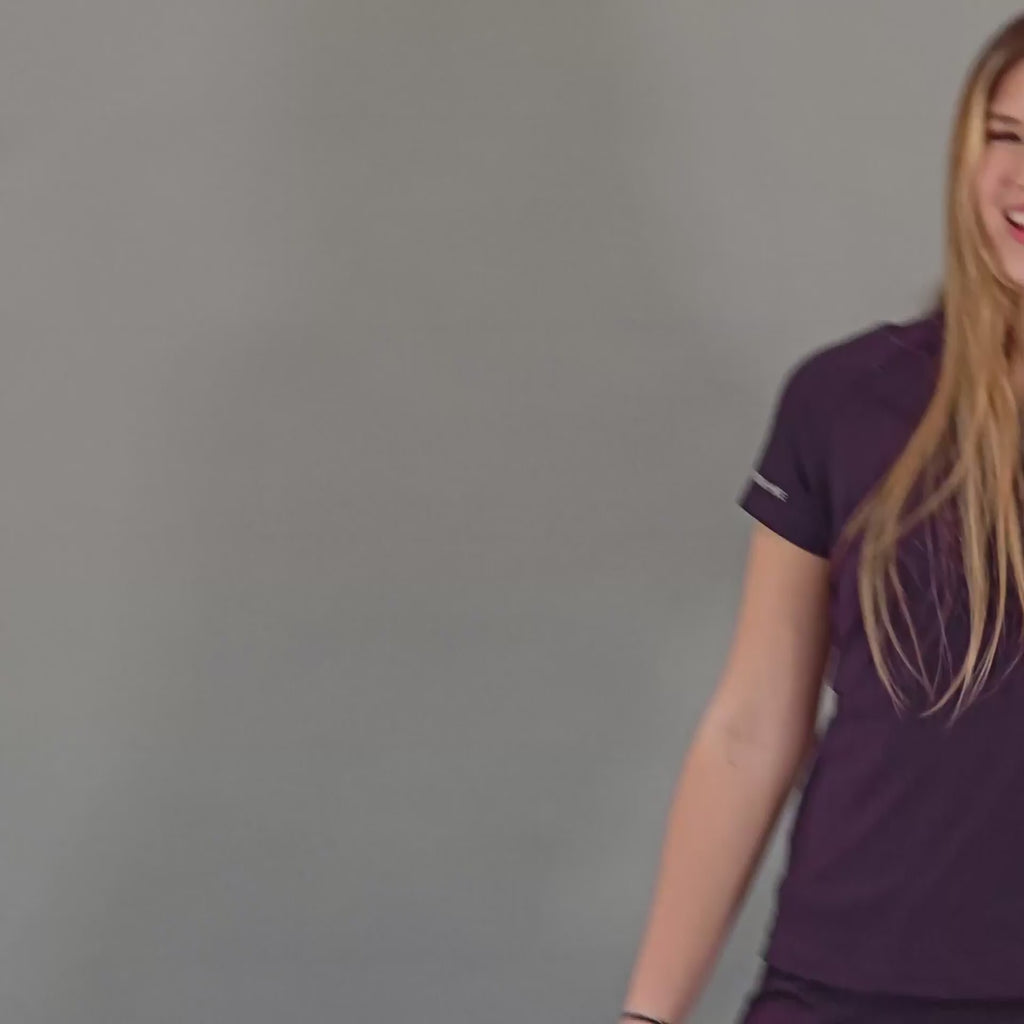 Jogger Quirúrgico Mujer Super Stretch Uva, Scrubs 905