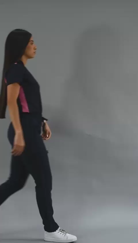 Pantalón Quirúrgico Skinny, Azul Mno F.W Mujer, Scrubs 520