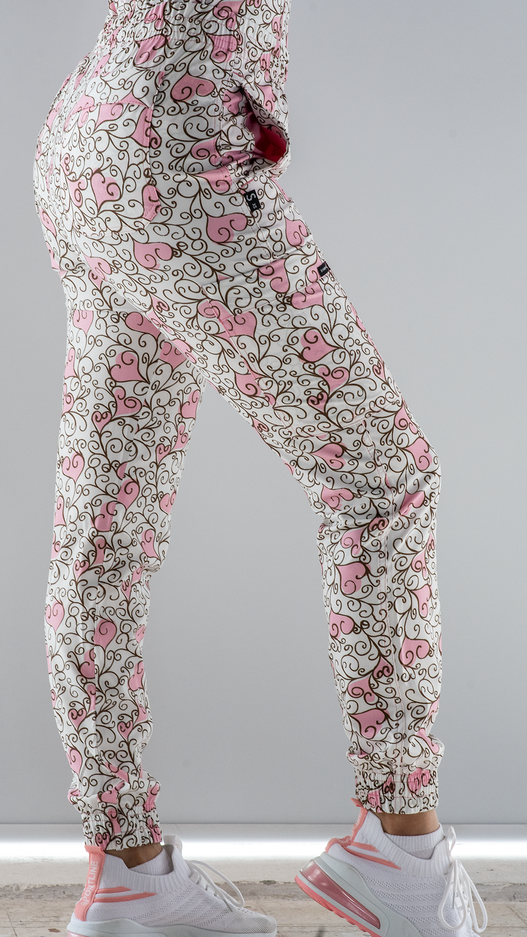 Women's Jogger Estampado Flor Rosa F.W