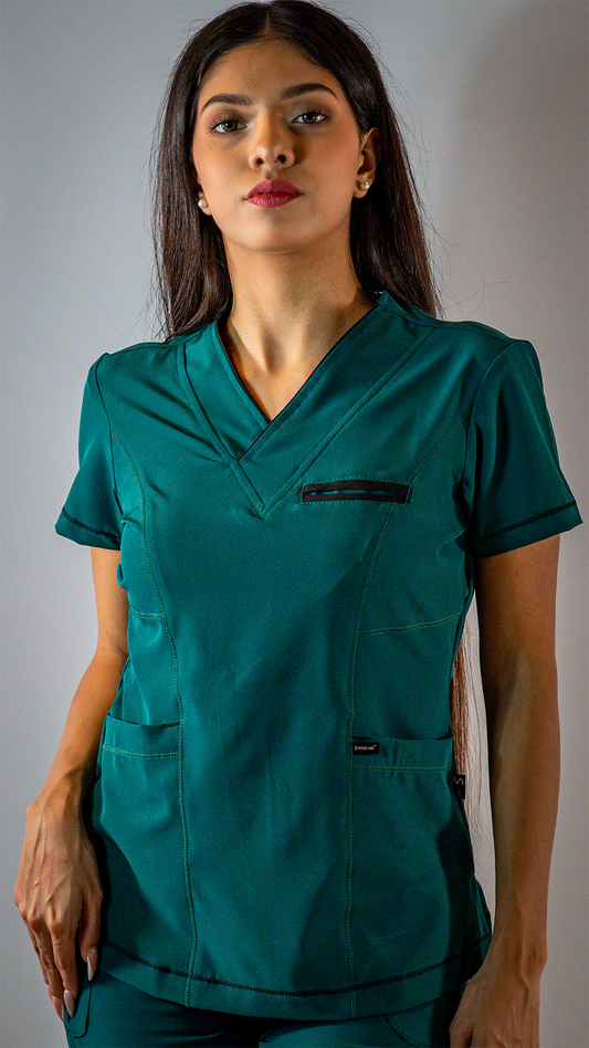 Woman´s Top 501 Bottle Green