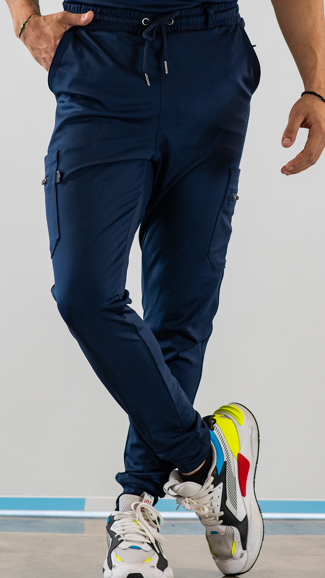 Bolsas Jogger Woman 101 Fways Marinha 6